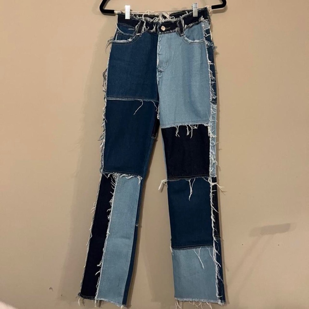 Patchwork jaded London jeans